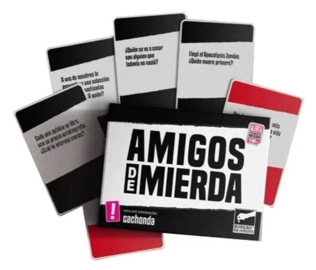 Juego de cartas "Amigos de mierda"