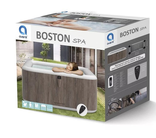 JACUZZI - Hot Tub Inflable Avenli Boston Temperado 3 Personas